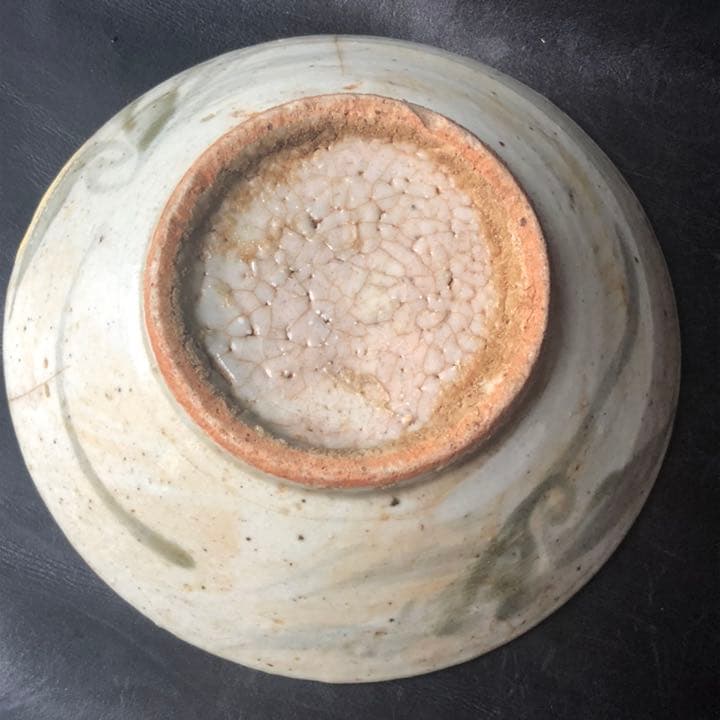 遺品整理◼️蔵からアンティークな年代のステキなお花のお皿が出て来ました。茶器？