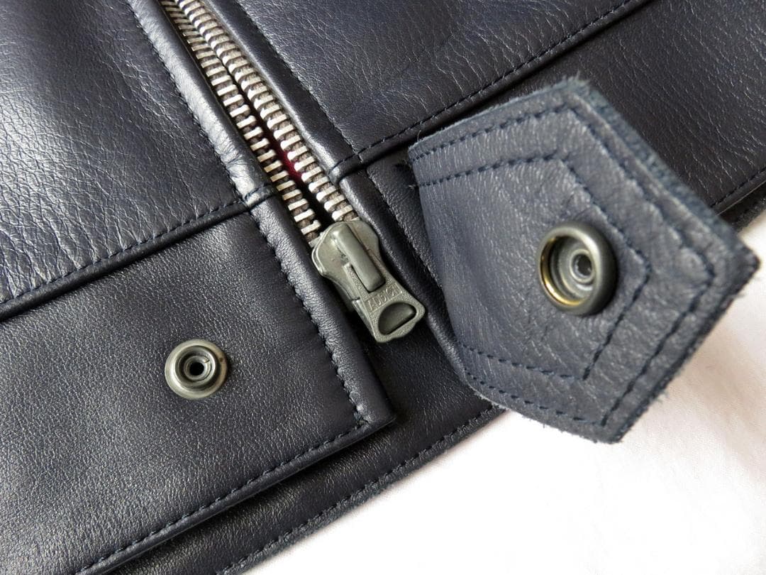 アディクトクローズ AD-01 ホース ダークブルー 38 シングルライダース