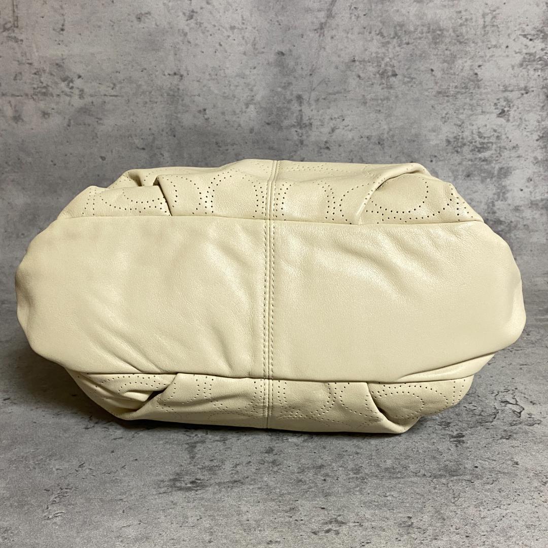 ✨極美品✨COACH 2way ショルダーバッグ パンチングレザー F16908