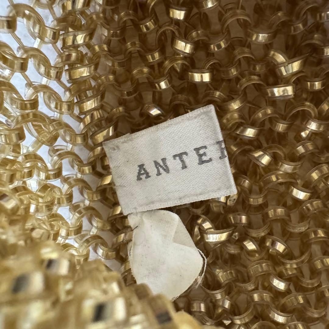 【チャーム付✨】 ANTEPRIMA ワイヤーバック トートバッグ ゴールド 金