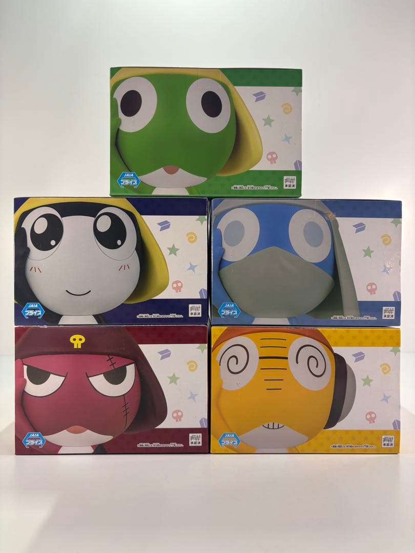 おおきなSOFVIMATES ケロロ軍曹 フィギュア 5体セット