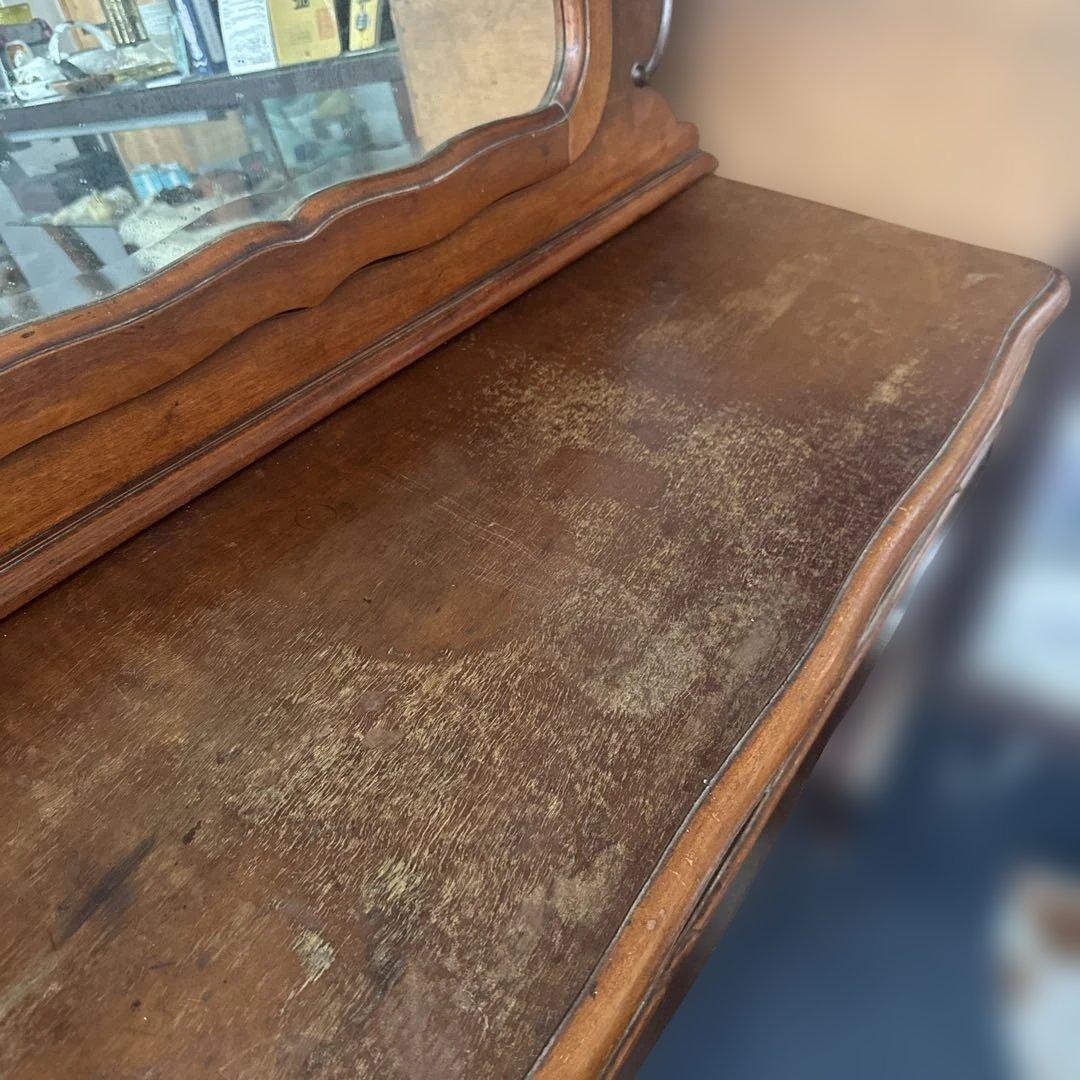 豪邸発掘品❗️ ヴィンテージ　ミラードレッシングテーブル難あり　鏡台