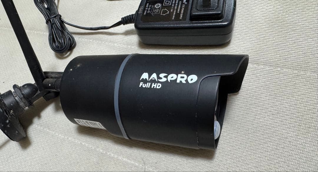 【リコール対応済み】マスプロ製「WHC7M2」（モニター＆カメラセット）