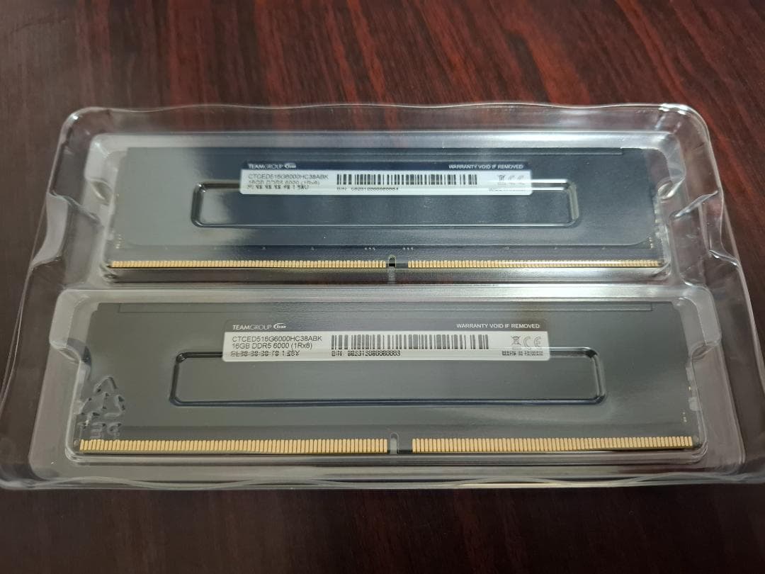DDR5-6000 32GB(16GB×2) CL38