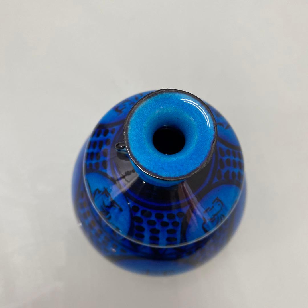 ☆太祖窯　木村芳郎　青釉　花瓶☆