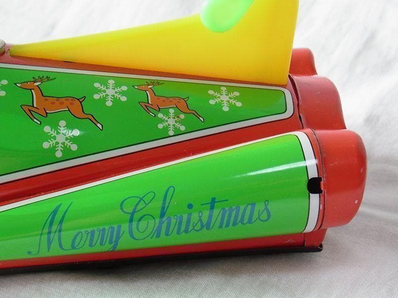 サンタヘリコプター １９６０年代　増田屋 日本製 ブリキ　オモチャ　クリスマス