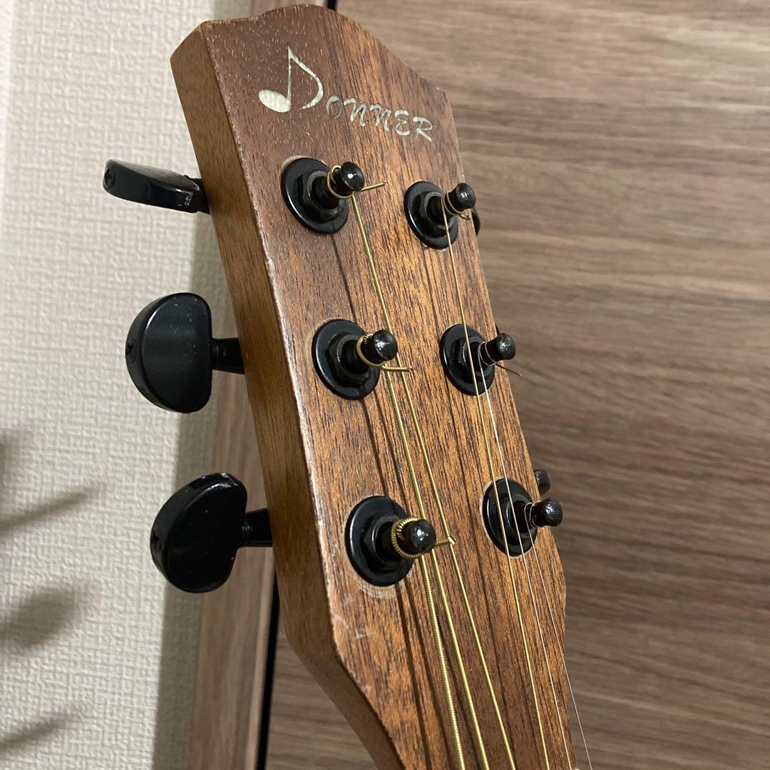 Donner DAG-1CE エレアコ ケース付き シングルカッタウェイ