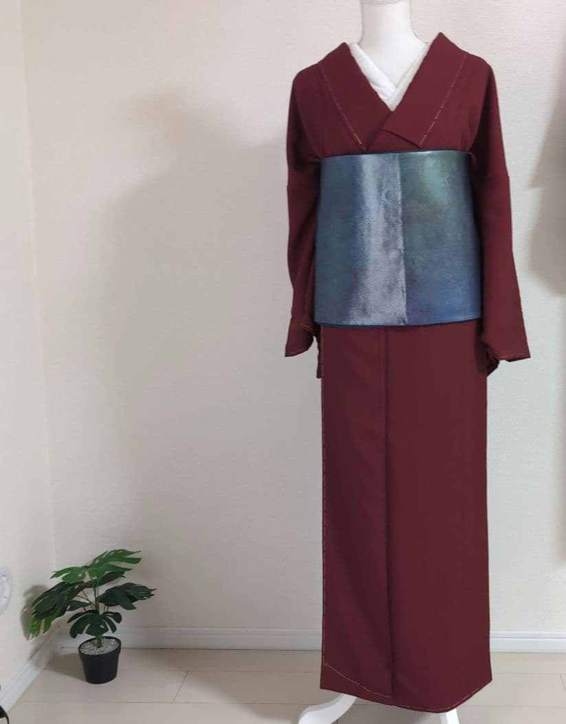 ま*あ様 【三花】未使用品　斉藤三才　トールサイズ　正絹　還暦　一つ紋　着物　リ