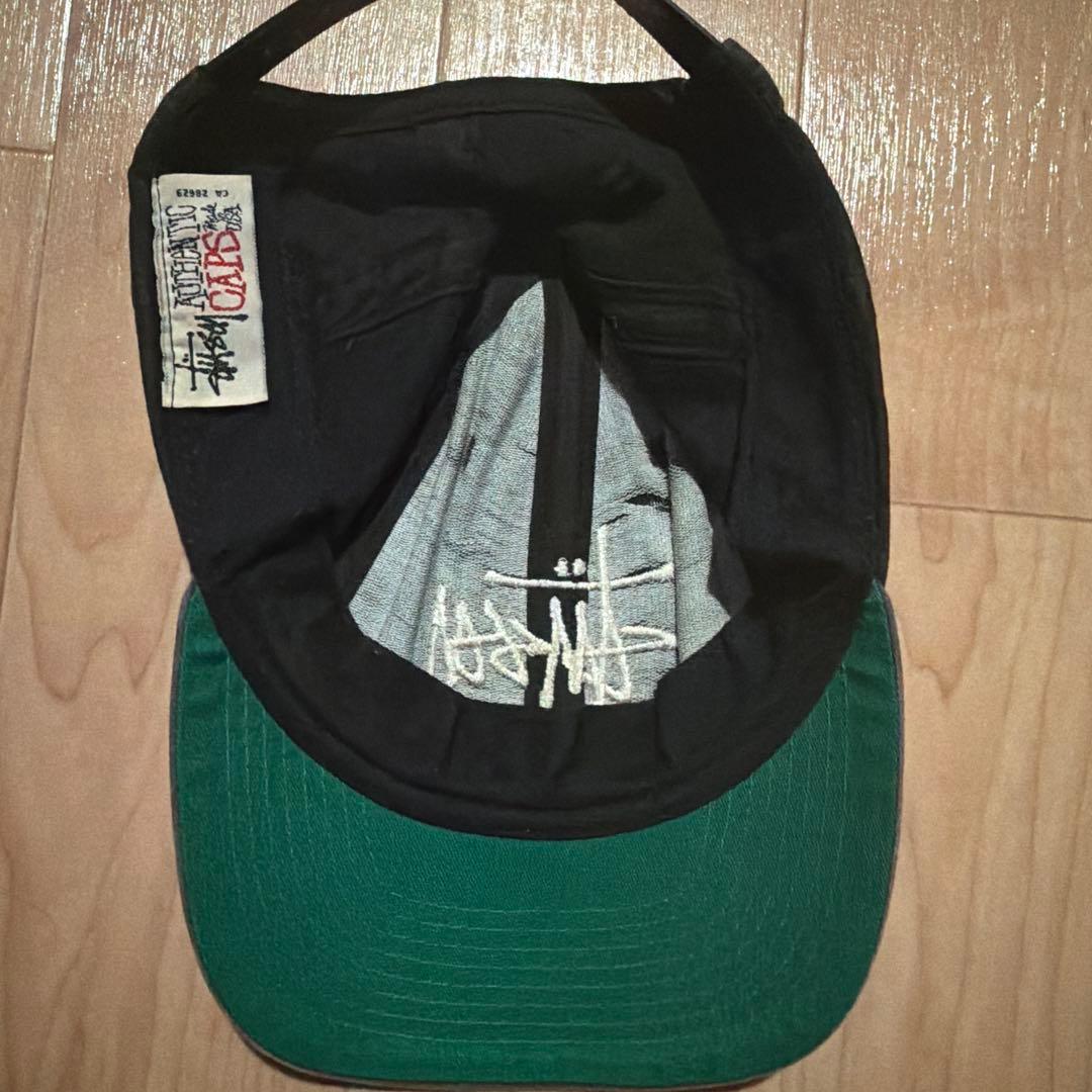 old stussy キャップ　90s