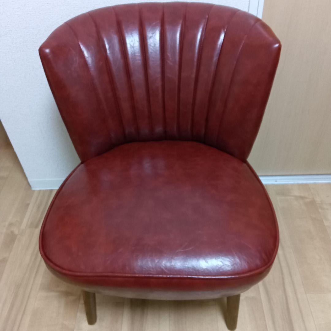 に*こ様 ダークレッド　1人掛け　アンティーク　高級感　イス　チェア