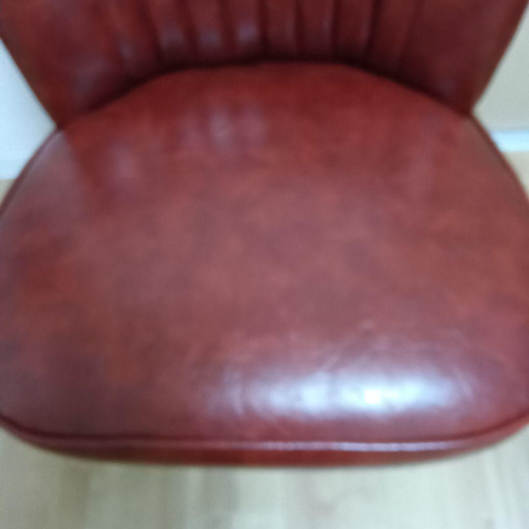 に*こ様 ダークレッド　1人掛け　アンティーク　高級感　イス　チェア