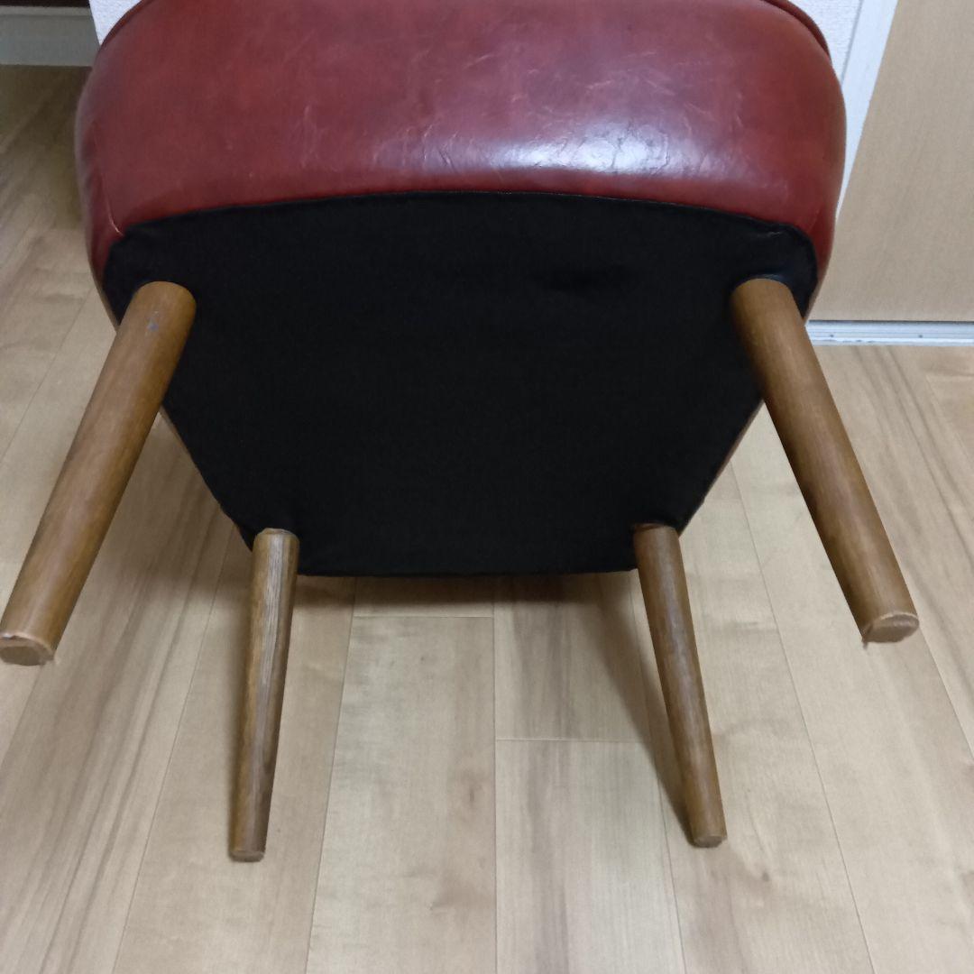 に*こ様 ダークレッド　1人掛け　アンティーク　高級感　イス　チェア