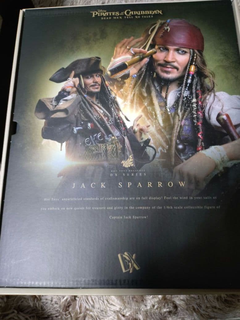ホットトイズ　ジャック・スパロウ　DX37 パイレーツオブカリビアン　最後の海賊