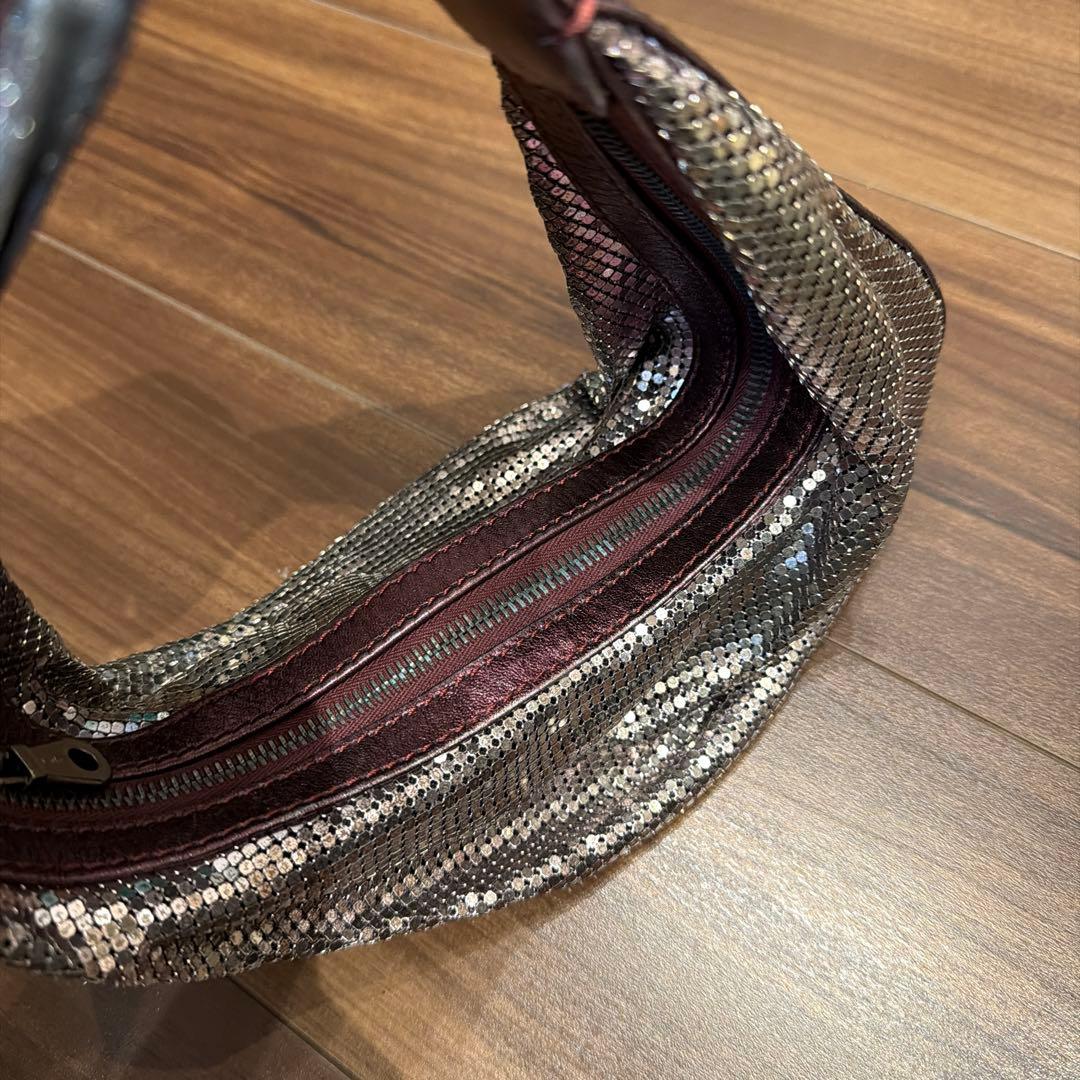 クロエ　Chloe メタリック　パーティバッグ