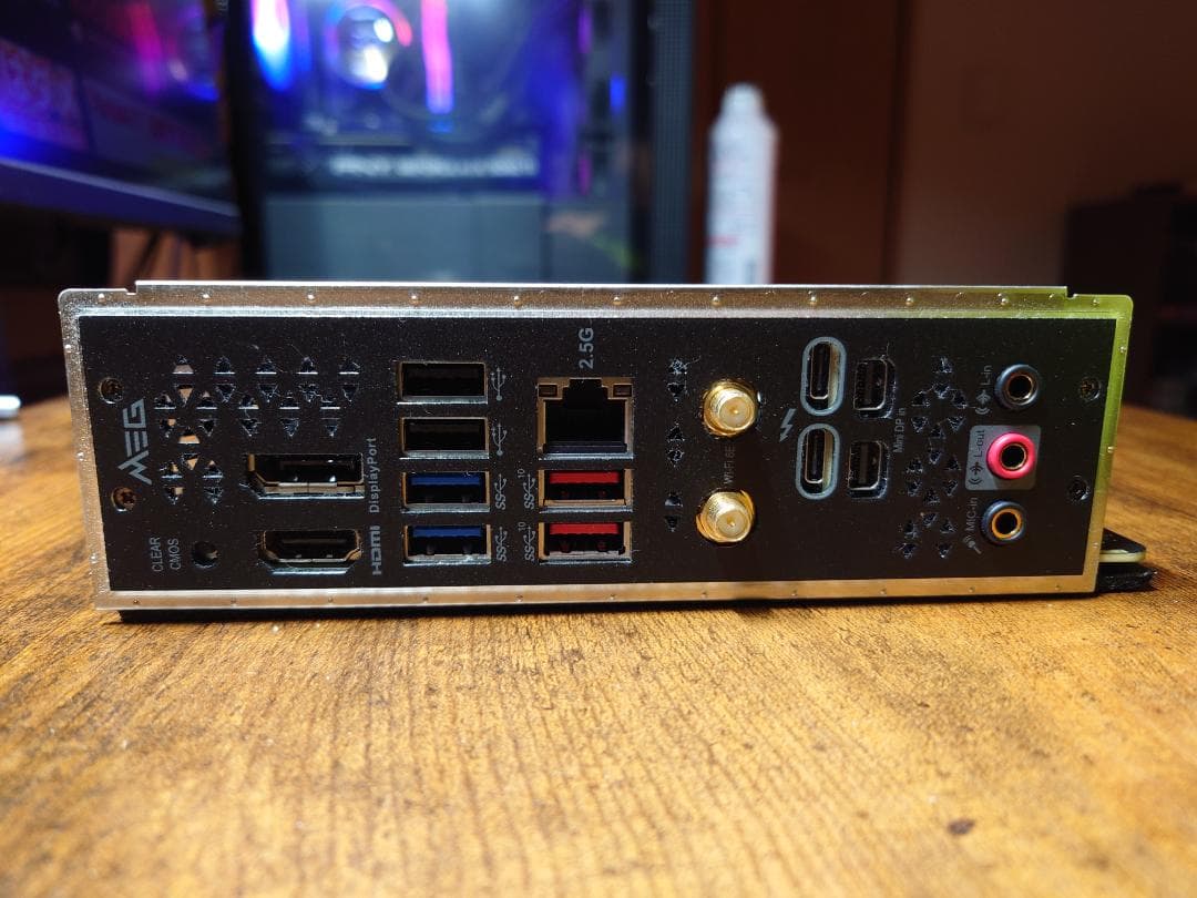 動作OK MSI MEG Z590I UNIFY Mini-ITX マザーボード