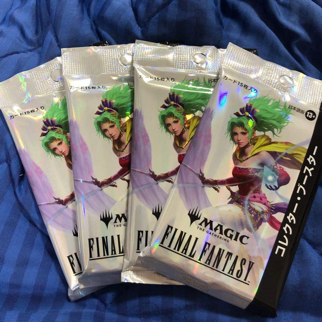 mtg ファイナルファンタジー　日本語　コレクターブースター　4パック