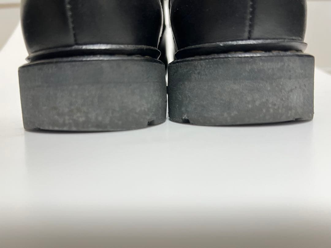 パラブーツ シャンボード Uチップ 革靴 ブラック