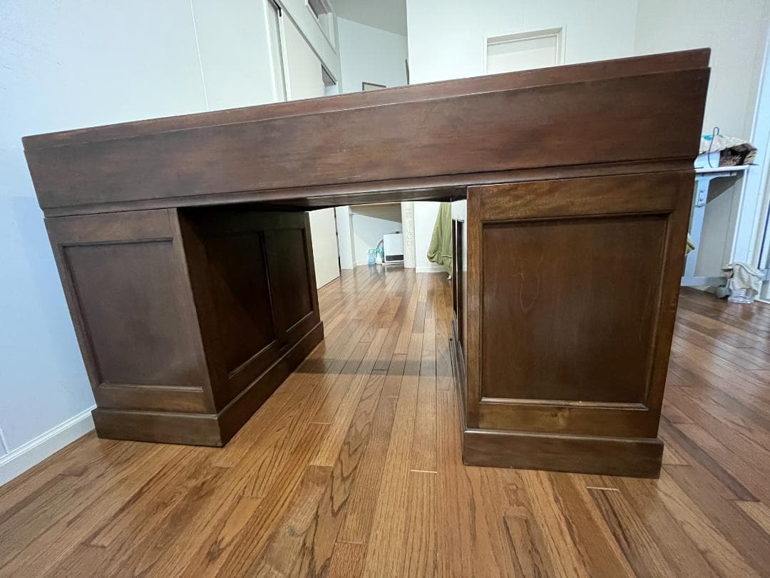 骨董店で購入した【両袖デスク】ヴィンテージ　（引取り＝値引きアリ）