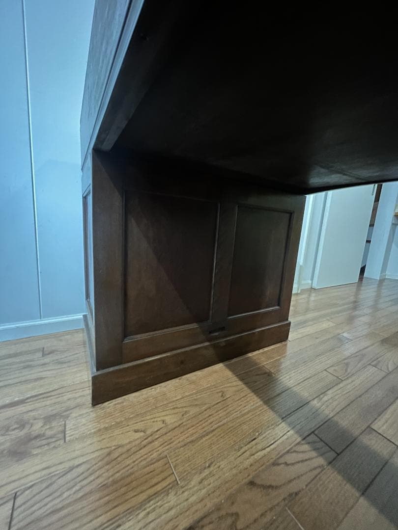 骨董店で購入した【両袖デスク】ヴィンテージ　（引取り＝値引きアリ）