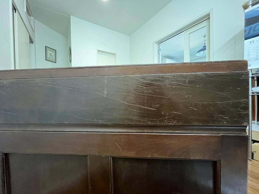 骨董店で購入した【両袖デスク】ヴィンテージ　（引取り＝値引きアリ）