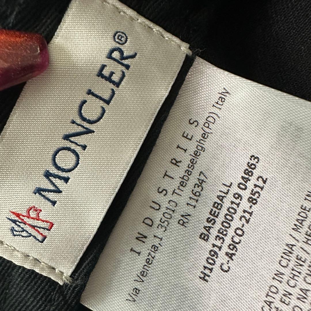 MONCLER ワッペン キャップ モンクレール 完売