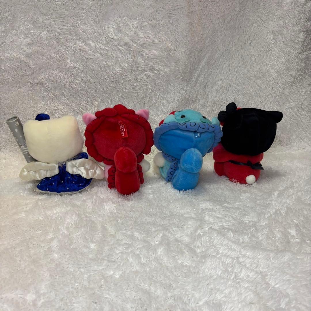 ハローキティ セット ぬいぐるみ ご当地 ハンカチ 時間割表 砂時計 巾着