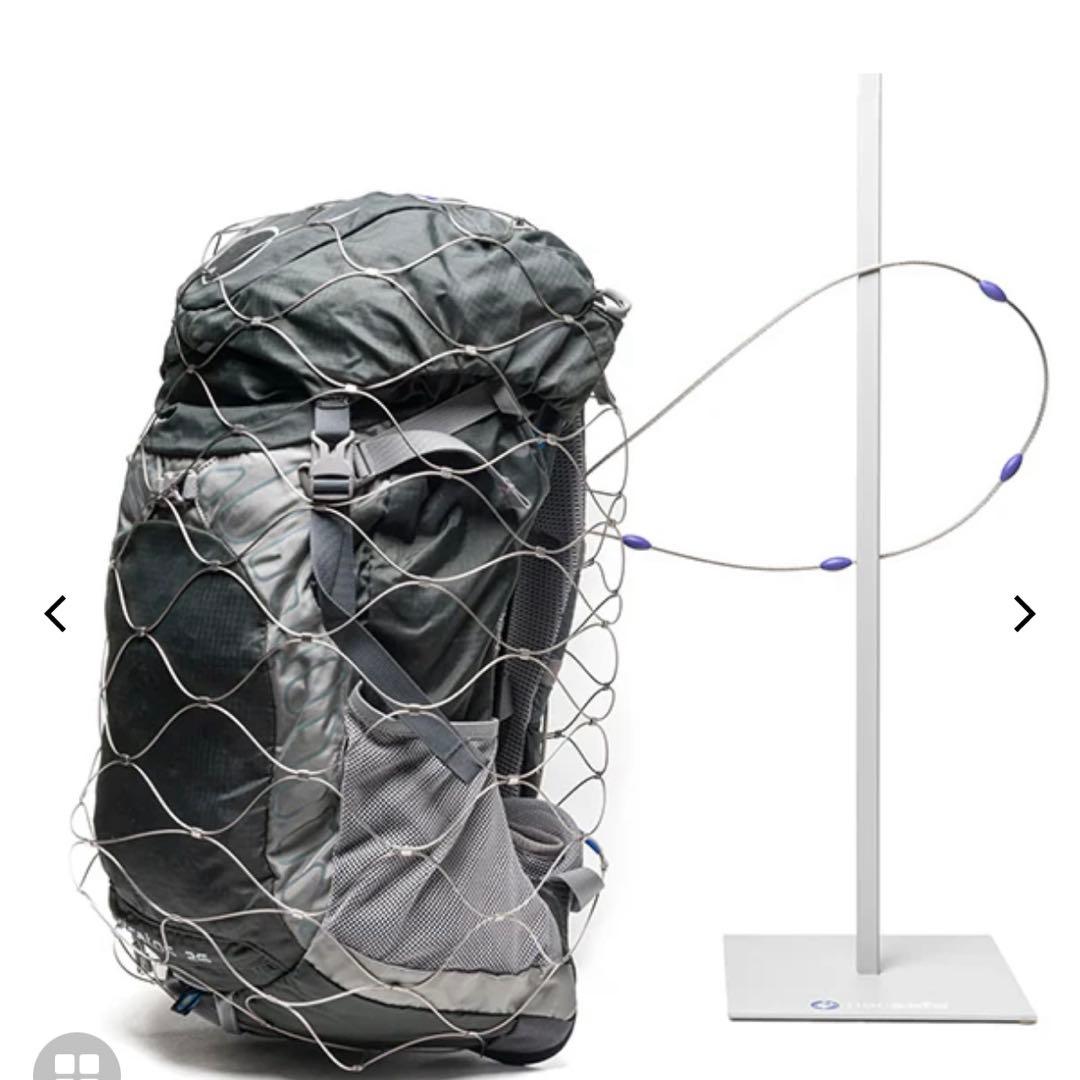 未使用品　PACSAFE パックセーフ 55-85L ワイヤーロック