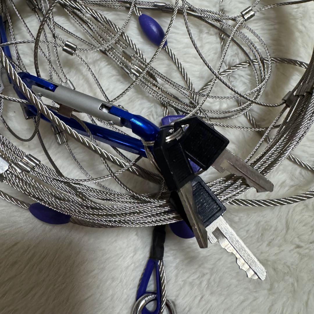 未使用品　PACSAFE パックセーフ 55-85L ワイヤーロック