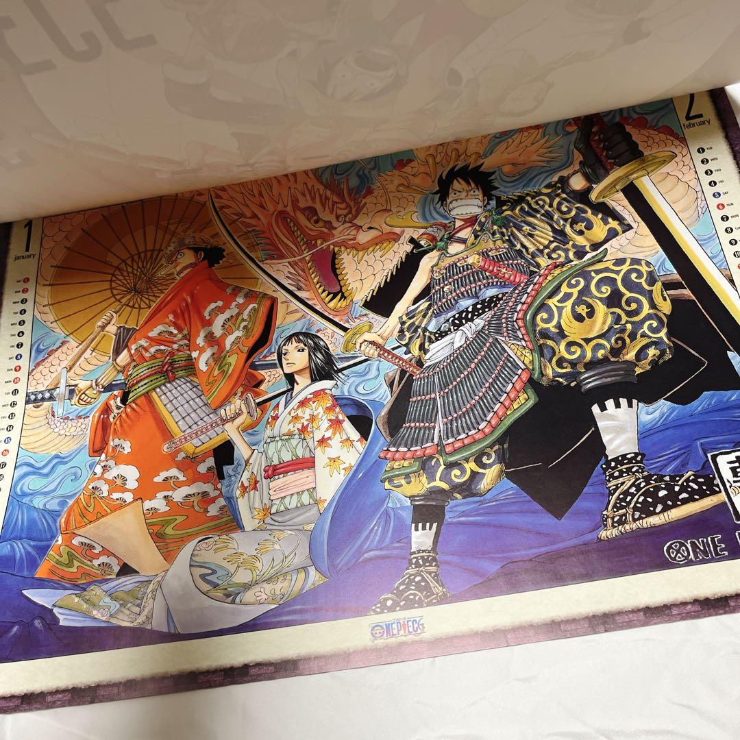 ONE PIECE コミックカレンダー 2005〜2008 4点セット