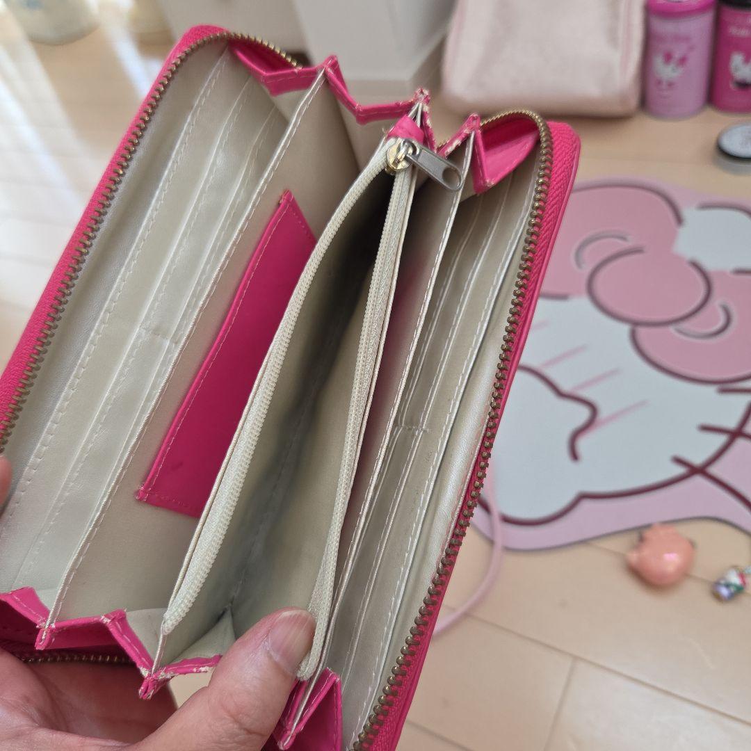 サンリオ　キティ 　昭和レトロ　ご当地　お財布ショルダー　マット　海外人気品