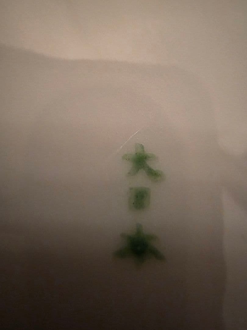 シノワズリ陶器カップと皿セット