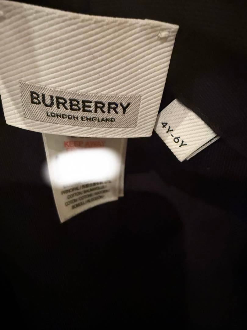 バーバリー チェック柄 バケットハット