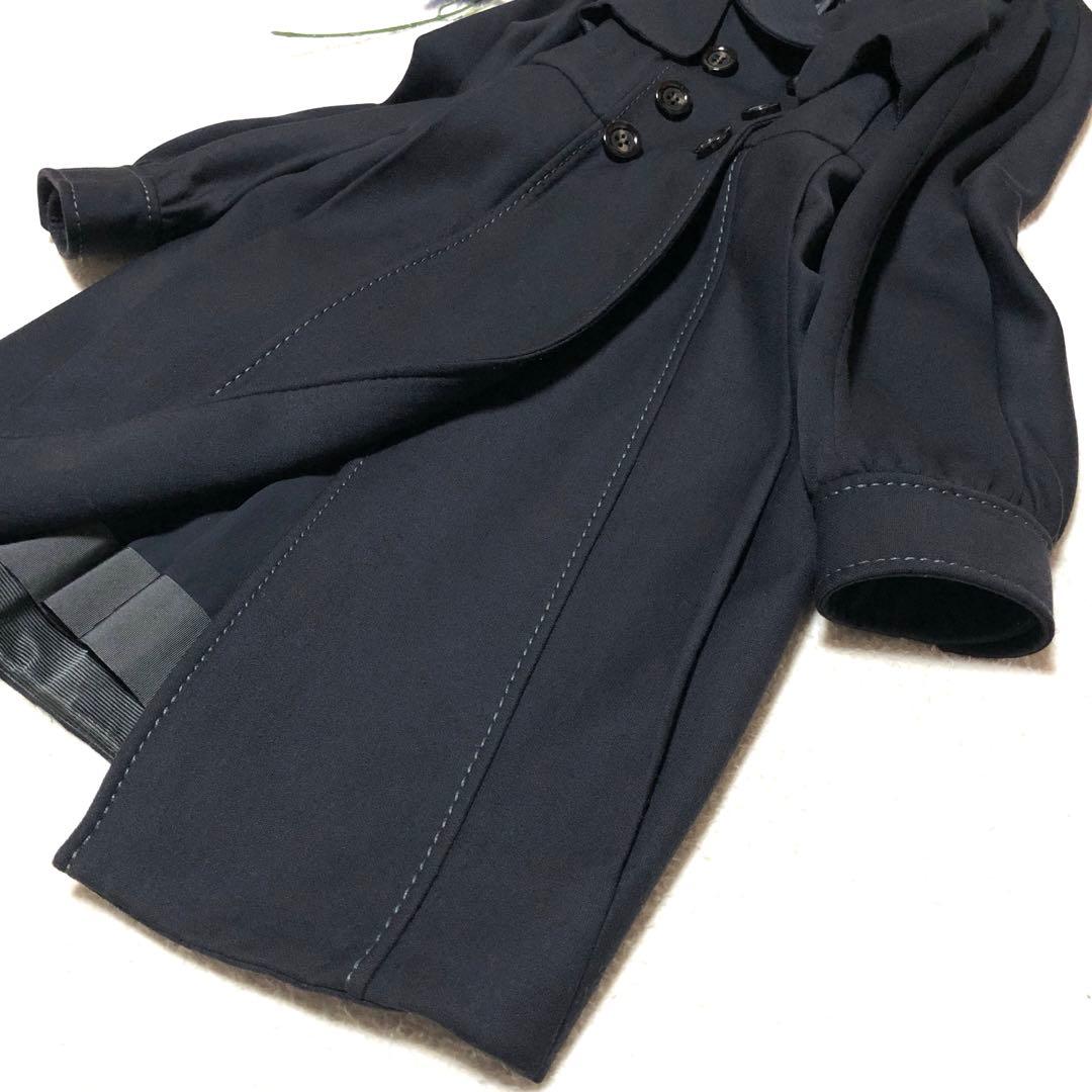 ほぼ未使用　スポーツマックス　チェスターコート　ダブル　ラナウール　シルク　42