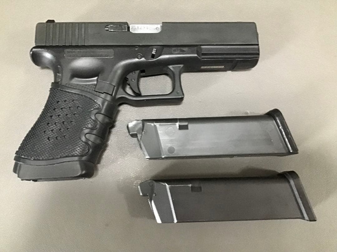 GLOCK17 Full Set マガジン2本＋ラバーグリップ付