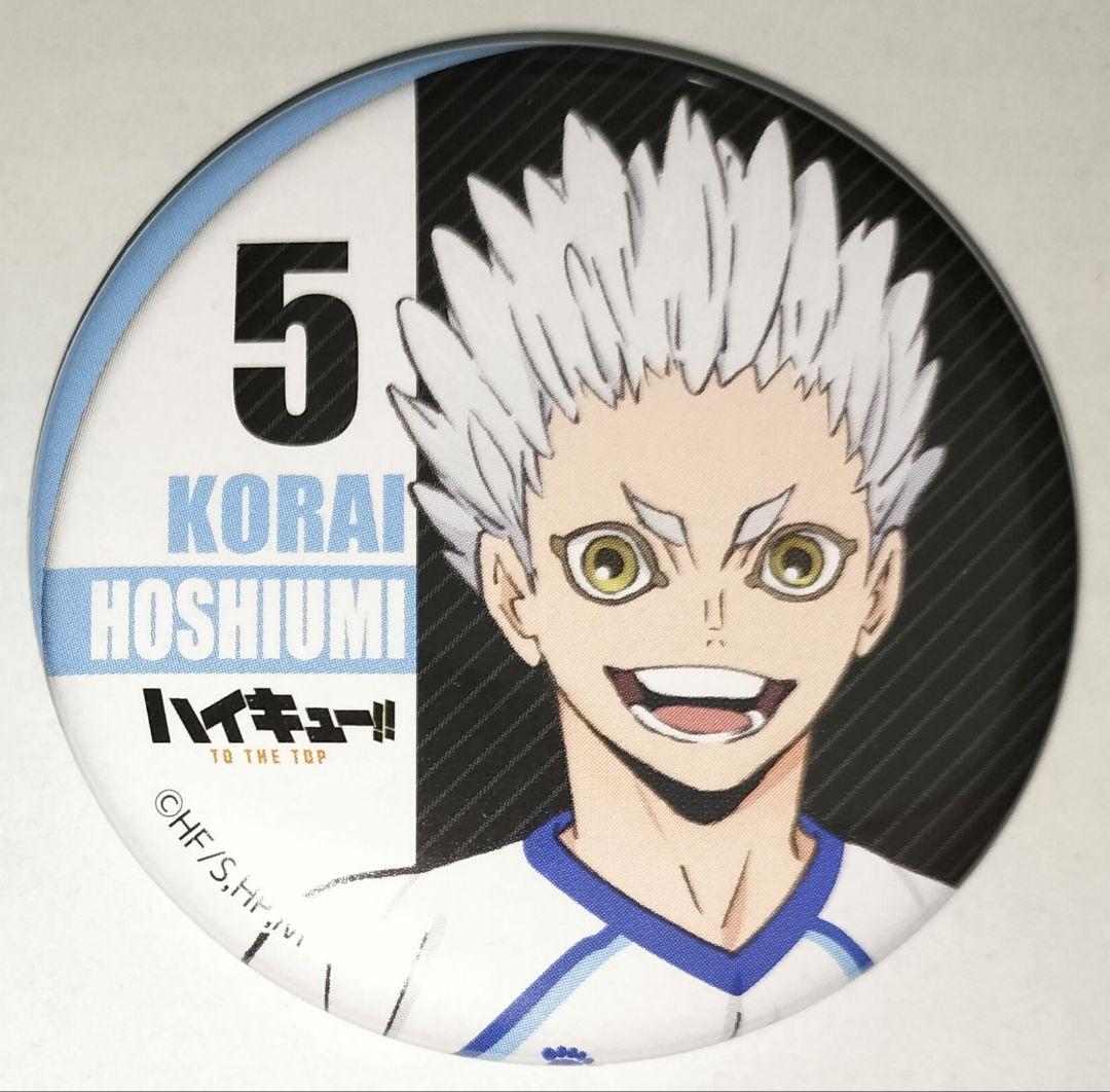 ハイキュー!! 星海光来 缶バッジコレクション 等身 ナンジャタウン 百鬼夜行