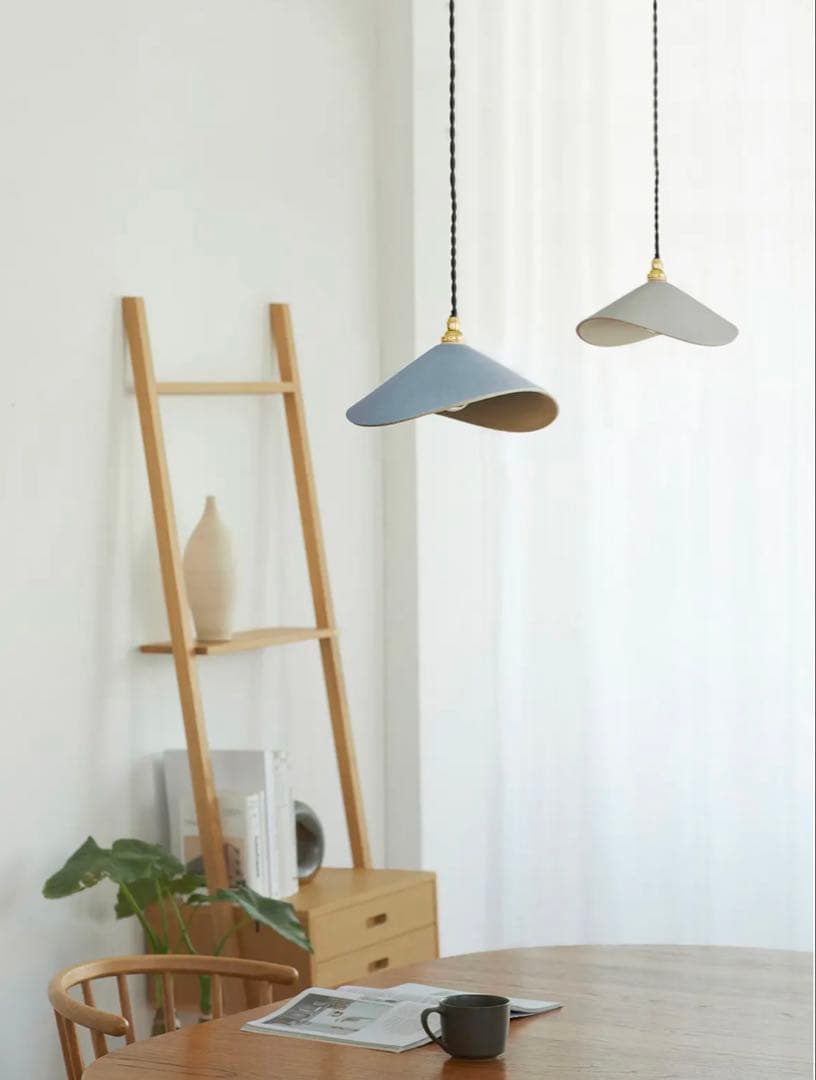 3RD CERAMICS サードセラミックス ペンダントランプ　グレー