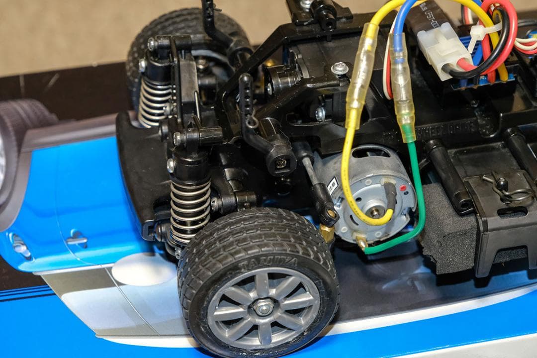 ★くるくる★タミヤ　ミニクーパー2006　組立済　メカ・プロポ付