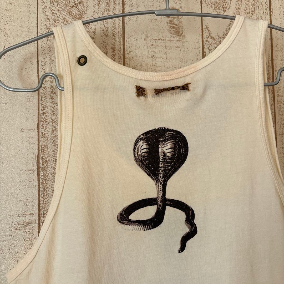 断*で様 Ifsixwasnine ロゴ スタッズ タンクトップ Hyde 稲葉