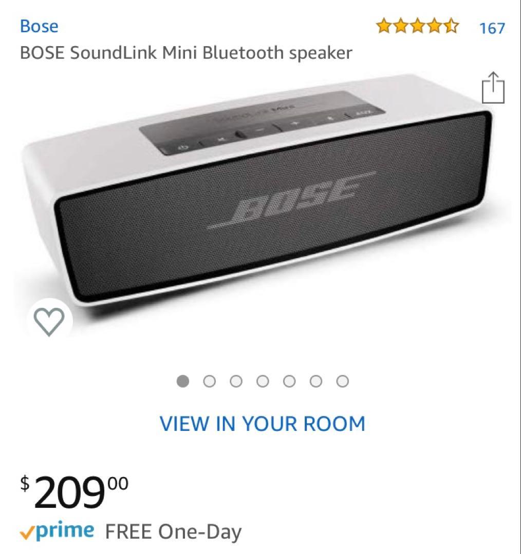 BOSE SoundLink Mini Bluetooth スピーカー