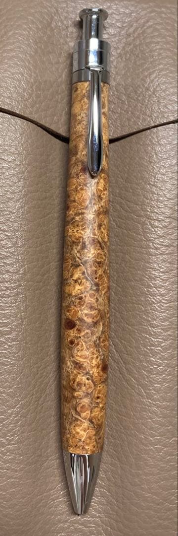 工房楔　花梨紅白　花梨瘤　アンボイナ　ボールペン ルーチェペン　未使用品