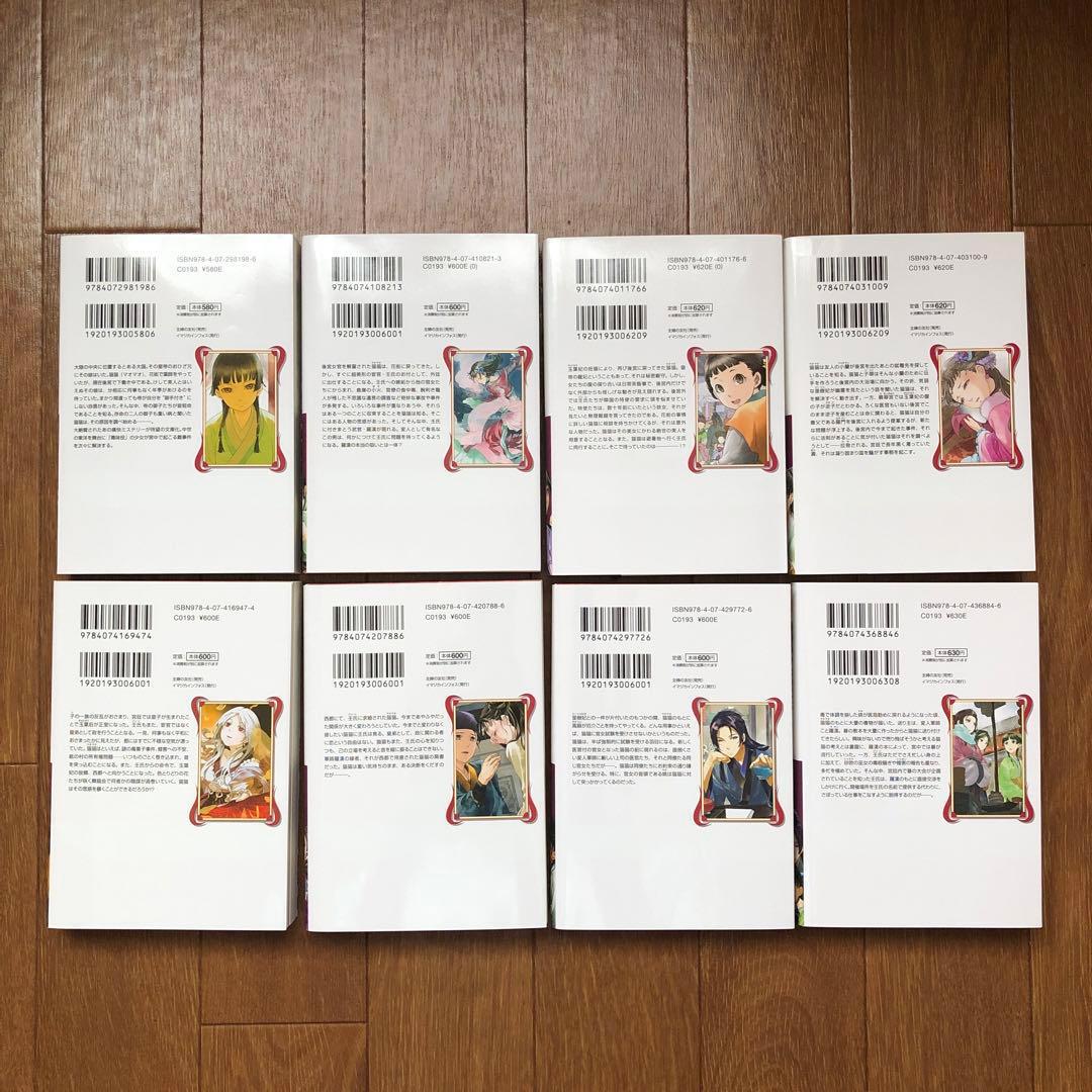 小説「薬屋のひとりごと」1巻〜16巻ヒーロー文庫