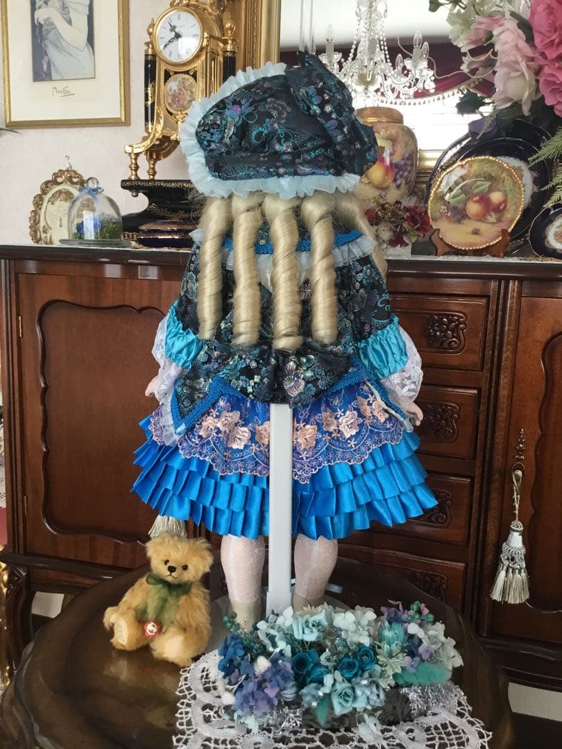 ビスクドール❤️『冬麗ふゆうらら』碧空のBru Jne❤️リプロ