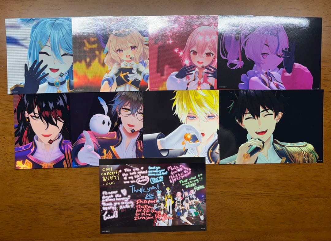 にじさんじEN Daytime ブロマイド　チケット風カード　コンプリート