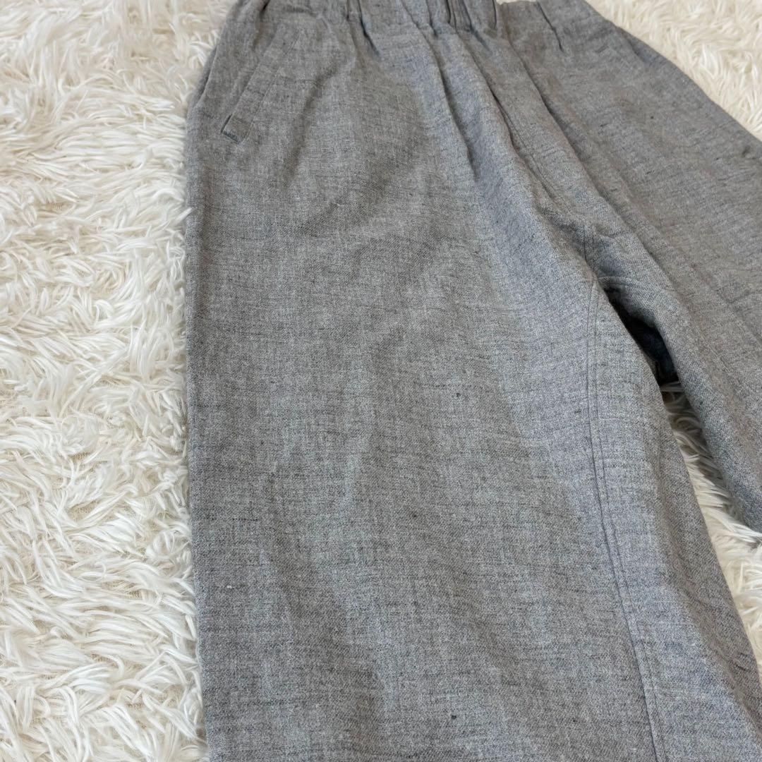 アーツアンドサイエンス サルエルパンツ 2 コットン リネン グレー