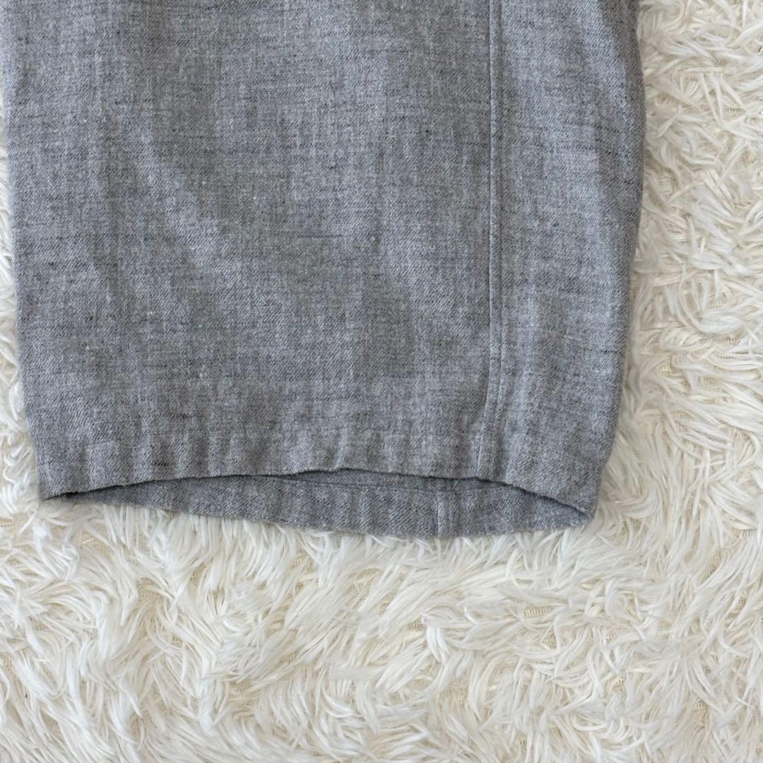 アーツアンドサイエンス サルエルパンツ 2 コットン リネン グレー