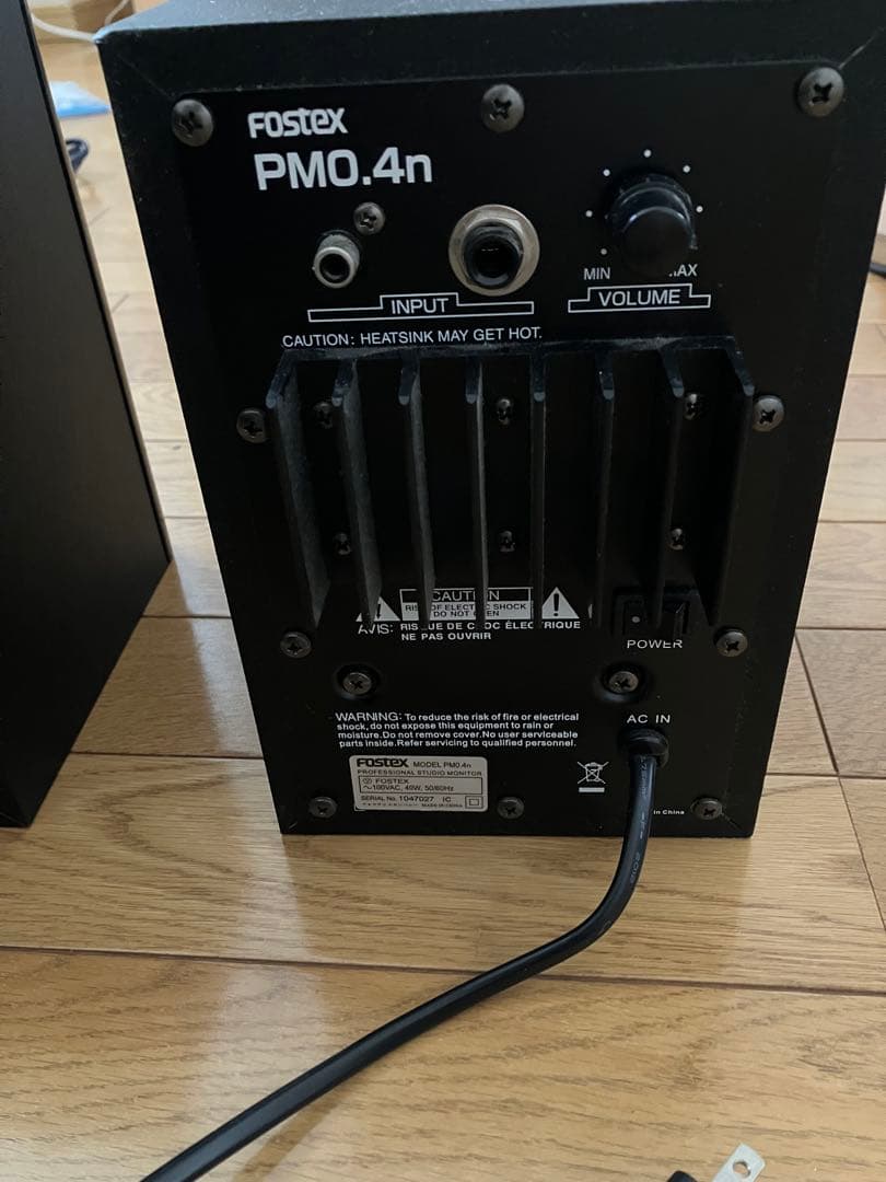 Fostex PMO.4n スタジオモニタースピーカー　ペア