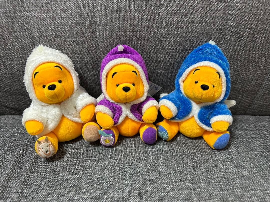 激レア！　くまのプーさん　12星座ぬいぐるみまとめ売り　ディズニーストア　タグ