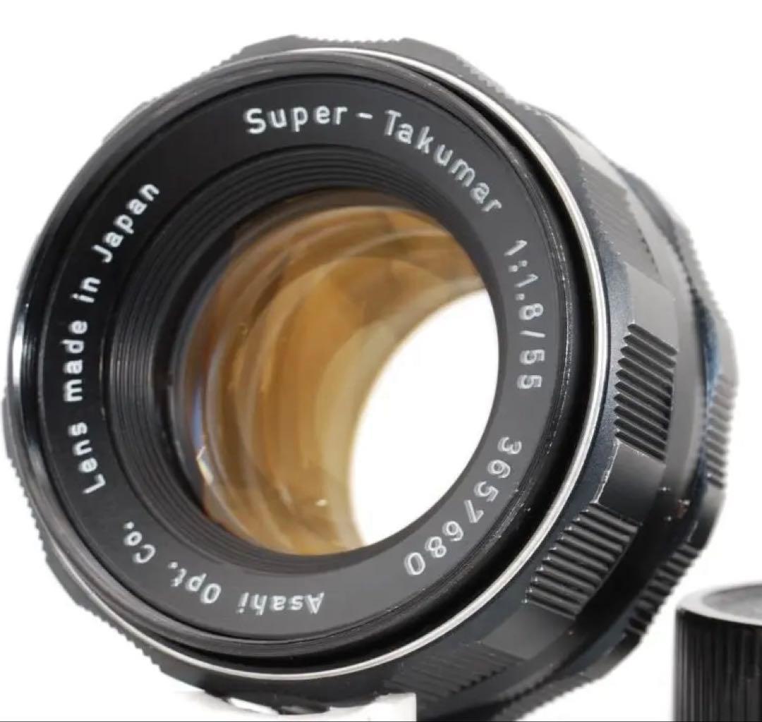 【超希少・初期型】Super-Takumar 55mm F1.8 黄変なしM42