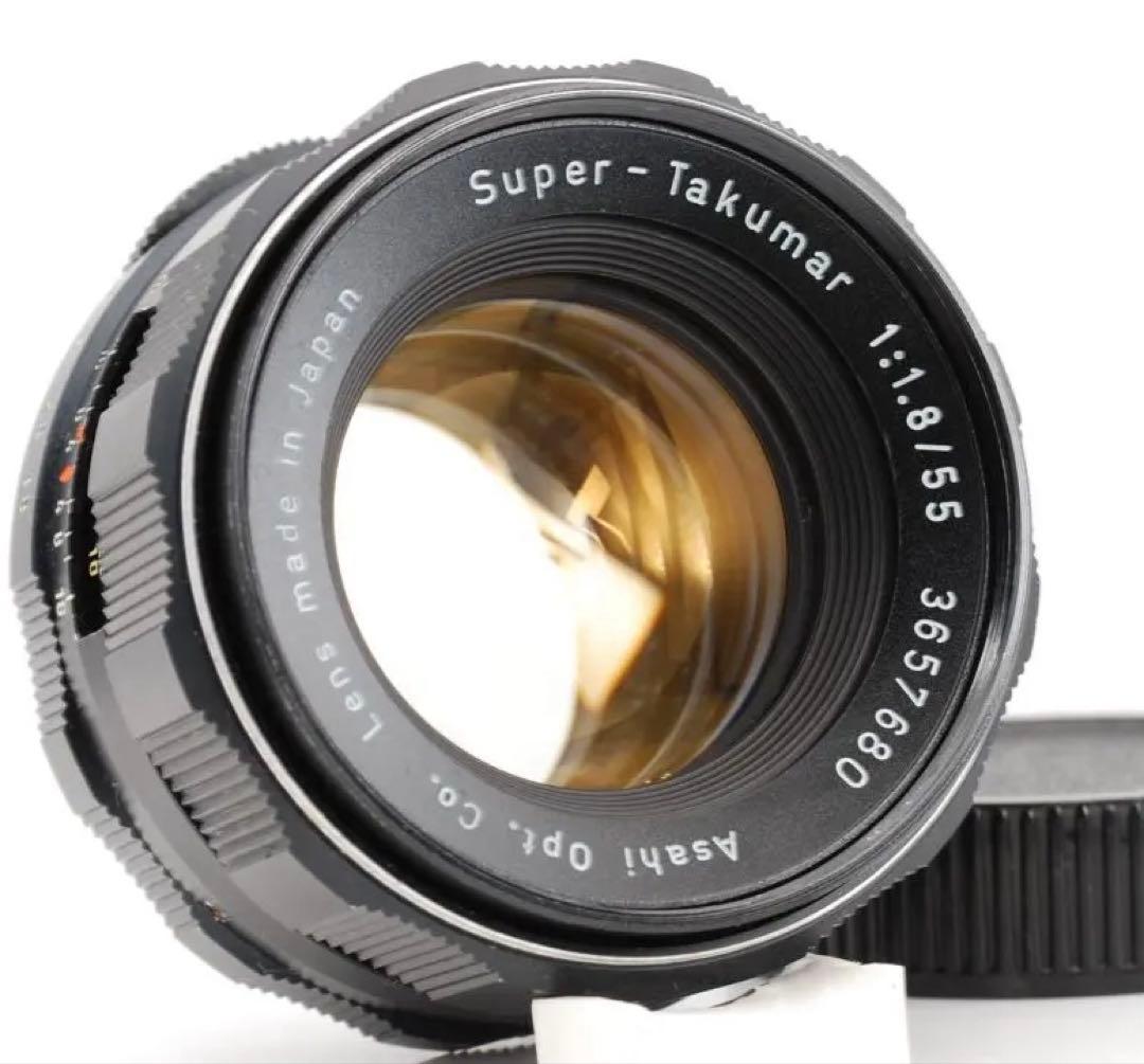 【超希少・初期型】Super-Takumar 55mm F1.8 黄変なしM42