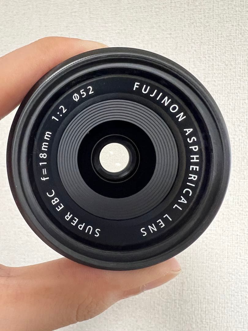 FUJIFILM XF18mmF2 R レンズ 本体